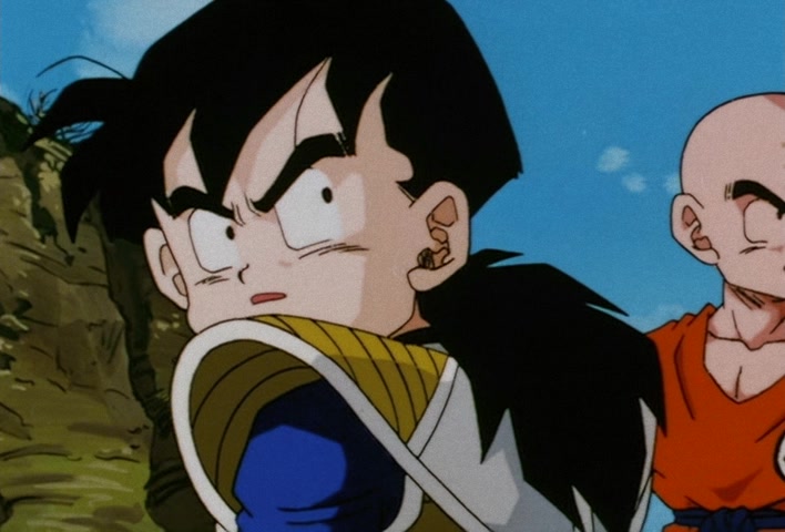Dragon Ball Z Ep 119: I Will Defeat Freeza… The Mysterious Boy Awaiting Goku @ 13:04
