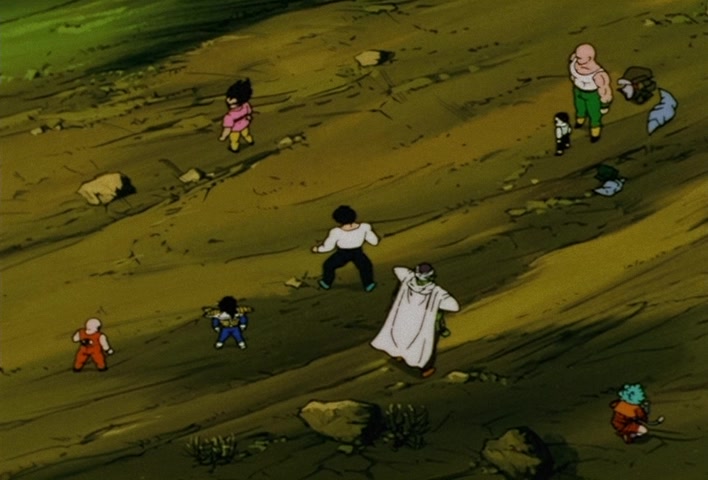 Dragon Ball Z Ep 119: I Will Defeat Freeza… The Mysterious Boy Awaiting Goku @ 13:50