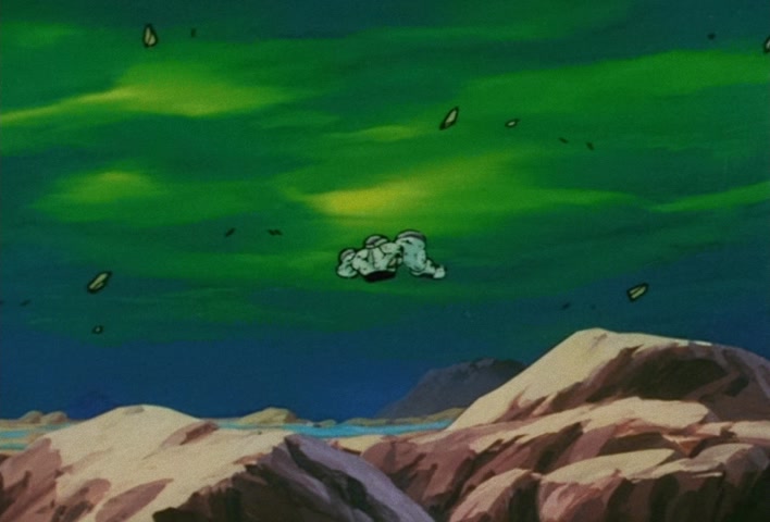 Dragon Ball Z Ep 119: I Will Defeat Freeza… The Mysterious Boy Awaiting Goku @ 15:17