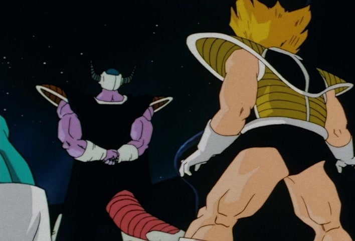 Dragon Ball Z Ep 119: I Will Defeat Freeza… The Mysterious Boy Awaiting Goku @ 17:48