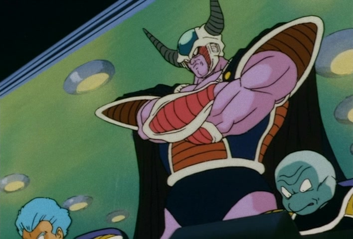 Dragon Ball Z Ep 119: I Will Defeat Freeza… The Mysterious Boy Awaiting Goku @ 19:15