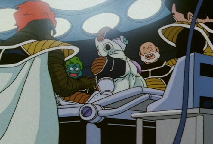 Dragon Ball Z Ep 119: I Will Defeat Freeza… The Mysterious Boy Awaiting Goku @ 19:33