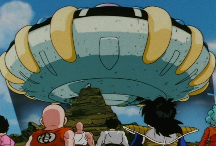 Dragon Ball Z Ep 120: Freeza Halved By a Single Blow!! Another Super Saiyan @ 02:02