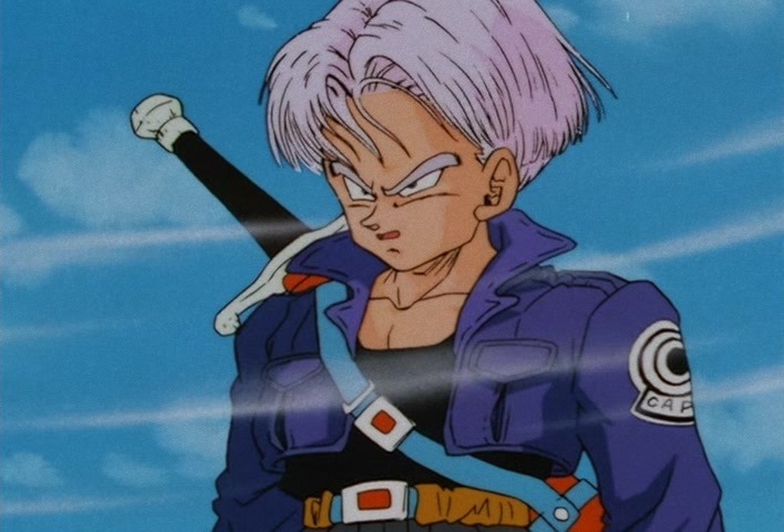 Dragon Ball Z Ep 120: Freeza Halved By a Single Blow!! Another Super Saiyan @ 02:48