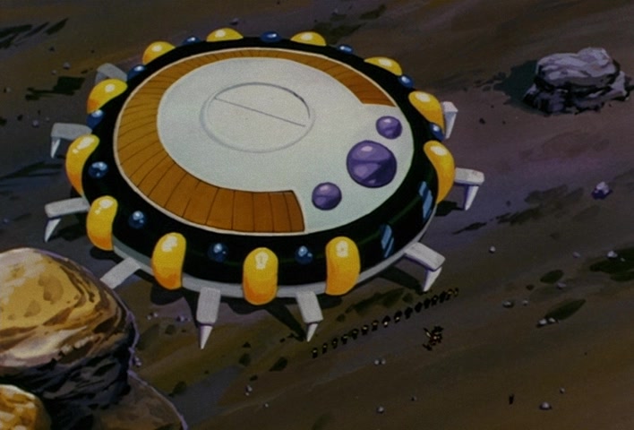 Dragon Ball Z Ep 120: Freeza Halved By a Single Blow!! Another Super Saiyan @ 03:00