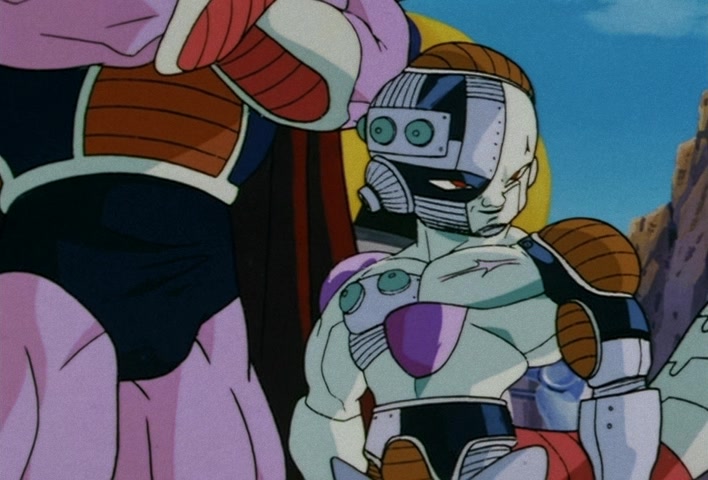 Dragon Ball Z Ep 120: Freeza Halved By a Single Blow!! Another Super Saiyan @ 03:46