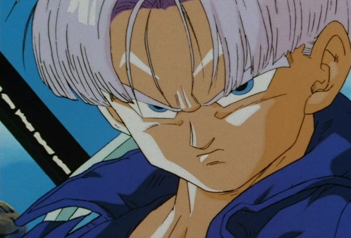 Dragon Ball Z Ep 120: Freeza Halved By a Single Blow!! Another Super Saiyan @ 04:27