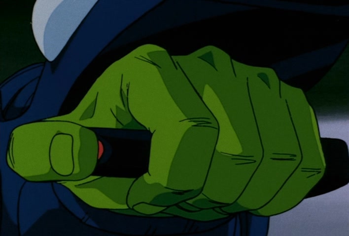 Dragon Ball Z Ep 120: Freeza Halved By a Single Blow!! Another Super Saiyan @ 04:50
