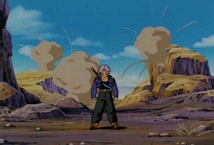 Dragon Ball Z Ep 120: Freeza Halved By a Single Blow!! Another Super Saiyan @ 05:01