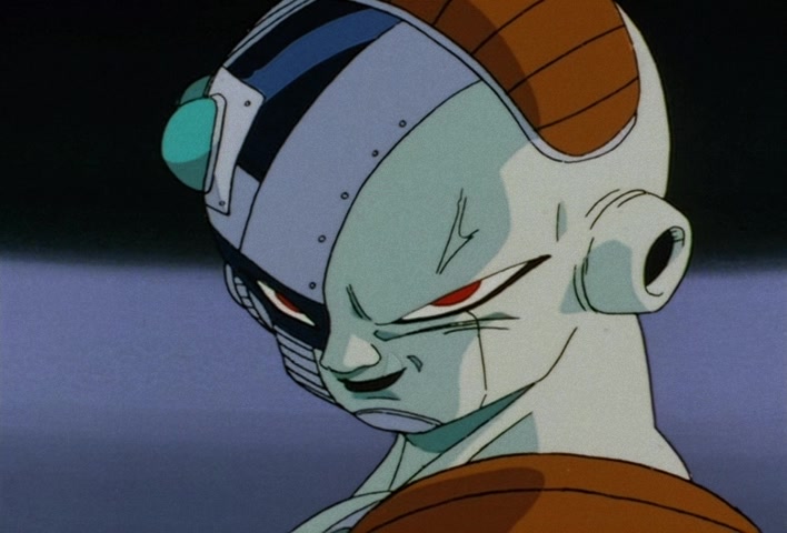 Dragon Ball Z Ep 120: Freeza Halved By a Single Blow!! Another Super Saiyan @ 05:19