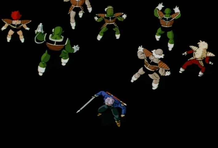 Dragon Ball Z Ep 120: Freeza Halved By a Single Blow!! Another Super Saiyan @ 05:48