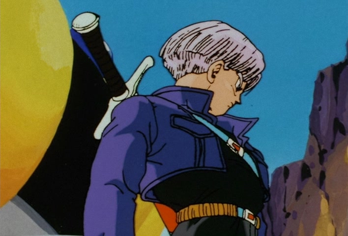 Dragon Ball Z Ep 120: Freeza Halved By a Single Blow!! Another Super Saiyan @ 05:59