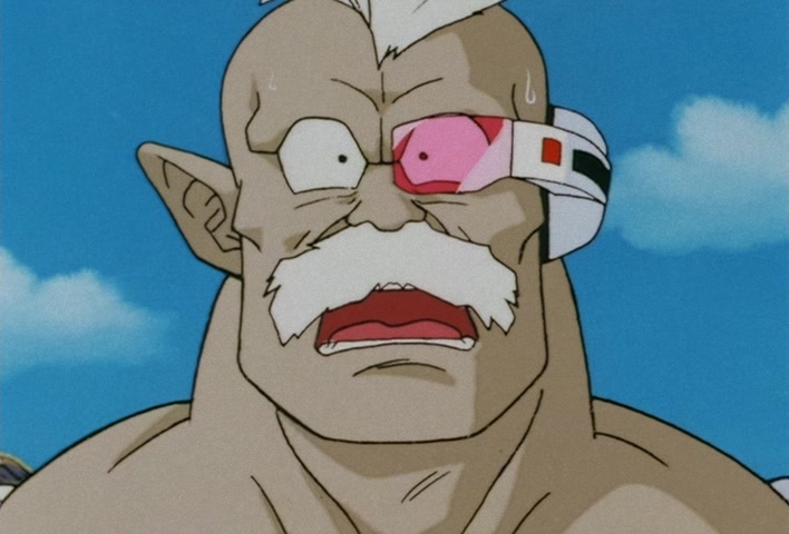 Dragon Ball Z Ep 120: Freeza Halved By a Single Blow!! Another Super Saiyan @ 06:05