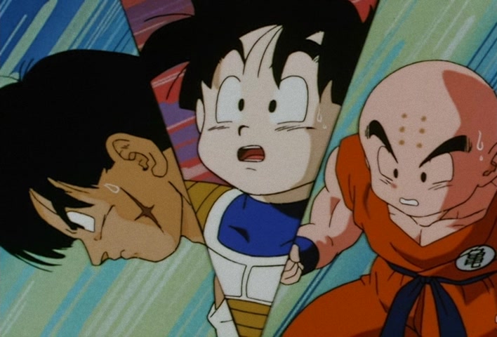 Dragon Ball Z Ep 120: Freeza Halved By a Single Blow!! Another Super Saiyan @ 06:52