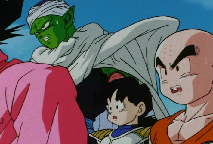 Dragon Ball Z Ep 120: Freeza Halved By a Single Blow!! Another Super Saiyan @ 06:58