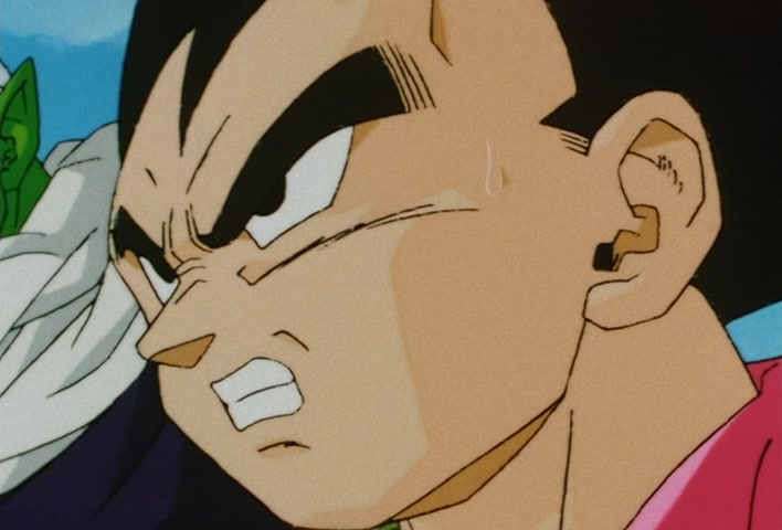 Dragon Ball Z Ep 120: Freeza Halved By a Single Blow!! Another Super Saiyan @ 07:27