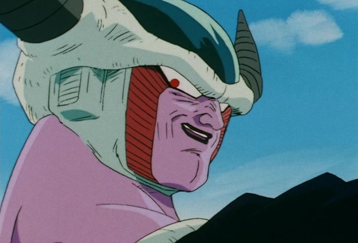 Dragon Ball Z Ep 120: Freeza Halved By a Single Blow!! Another Super Saiyan @ 07:38