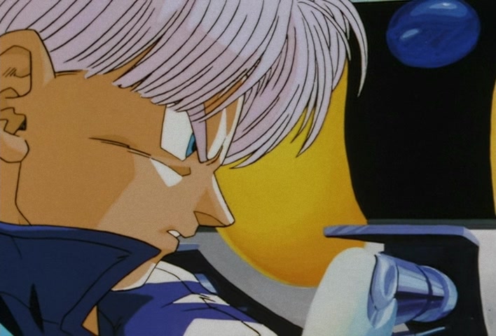 Dragon Ball Z Ep 120: Freeza Halved By a Single Blow!! Another Super Saiyan @ 08:42