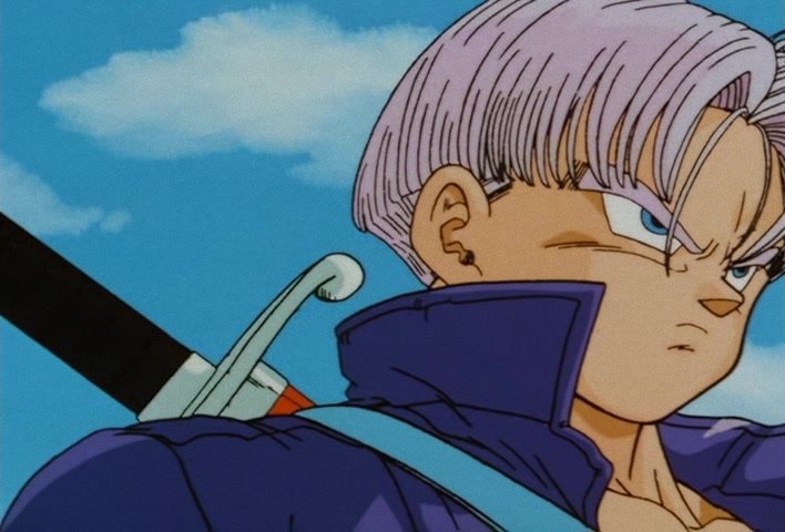 Dragon Ball Z Ep 120: Freeza Halved By a Single Blow!! Another Super Saiyan @ 08:54