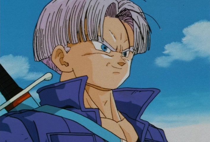 Dragon Ball Z Ep 120: Freeza Halved By a Single Blow!! Another Super Saiyan @ 10:38