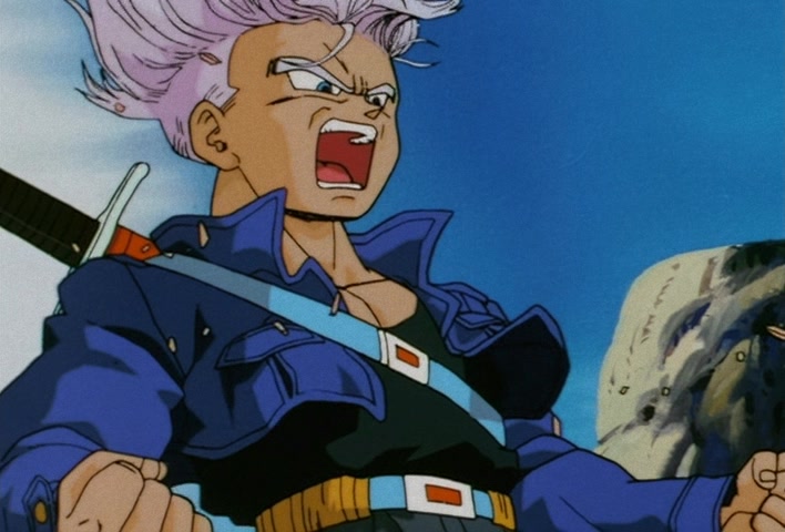 Dragon Ball Z Ep 120: Freeza Halved By a Single Blow!! Another Super Saiyan @ 11:30