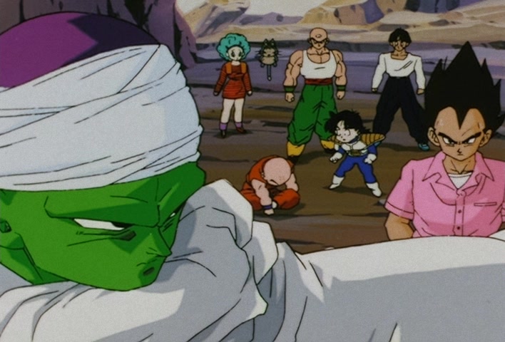 Dragon Ball Z Ep 120: Freeza Halved By a Single Blow!! Another Super Saiyan @ 14:13