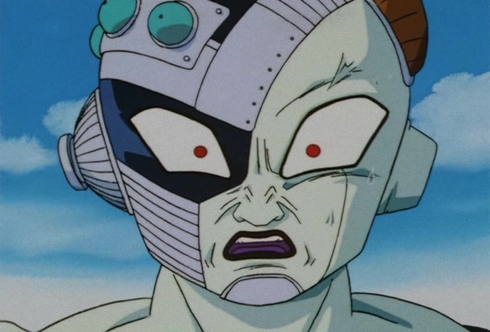 Dragon Ball Z Ep 120: Freeza Halved By a Single Blow!! Another Super Saiyan @ 16:09