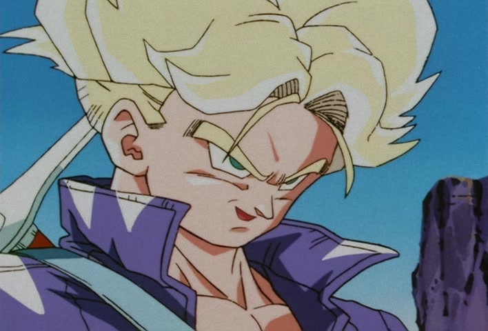Dragon Ball Z Ep 120: Freeza Halved By a Single Blow!! Another Super Saiyan @ 18:16