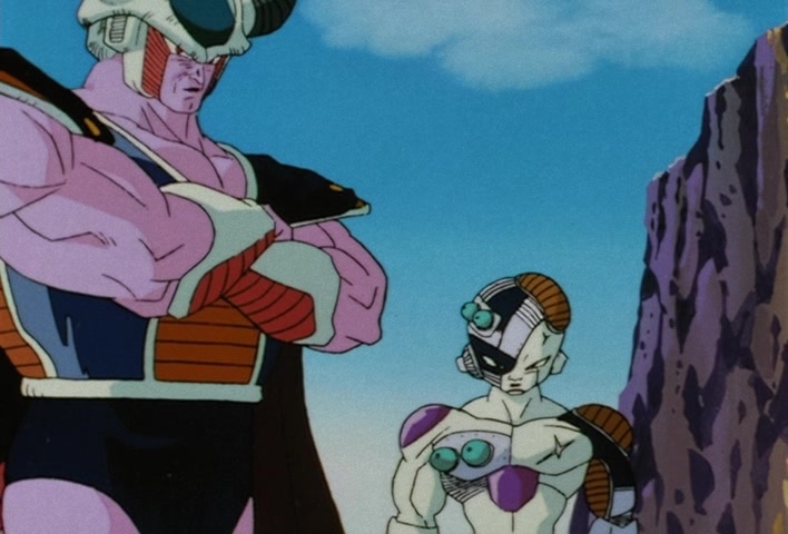 Dragon Ball Z Ep 120: Freeza Halved By a Single Blow!! Another Super Saiyan @ 18:22