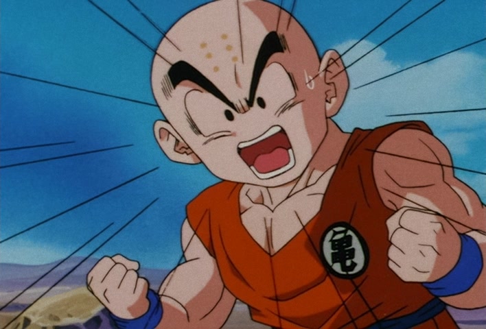Dragon Ball Z Ep 120: Freeza Halved By a Single Blow!! Another Super Saiyan @ 19:32