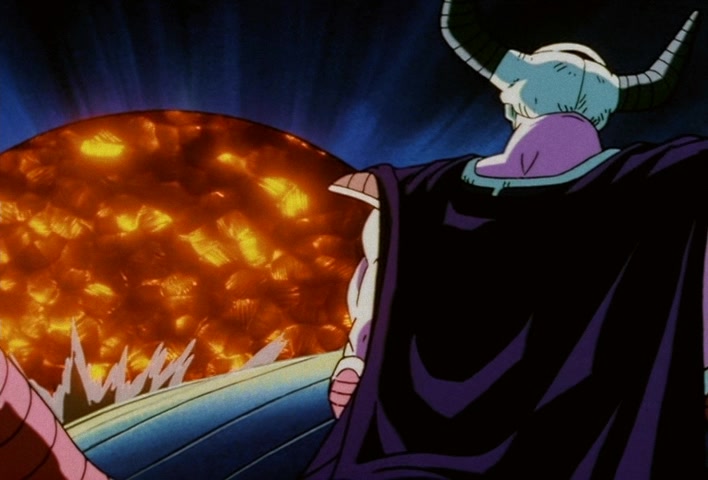 Dragon Ball Z Ep 120: Freeza Halved By a Single Blow!! Another Super Saiyan @ 19:38