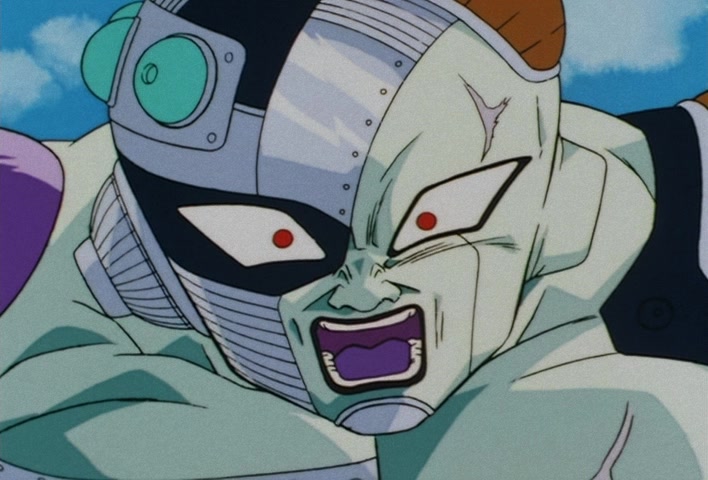 Dragon Ball Z Ep 120: Freeza Halved By a Single Blow!! Another Super Saiyan @ 21:51