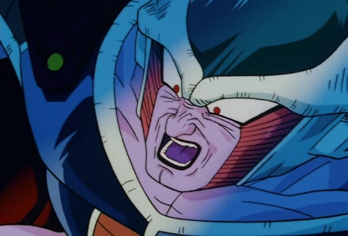 Dragon Ball Z Ep 120: Freeza Halved By a Single Blow!! Another Super Saiyan @ 22:14