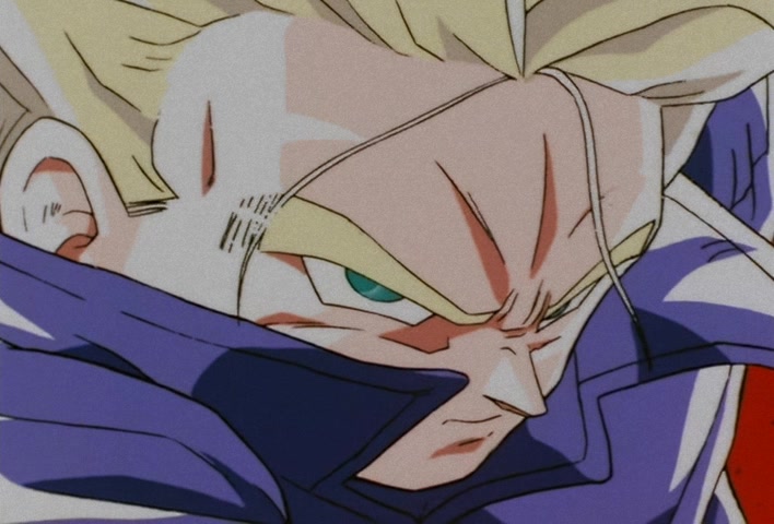 Dragon Ball Z Ep 120: Freeza Halved By a Single Blow!! Another Super Saiyan @ 22:20