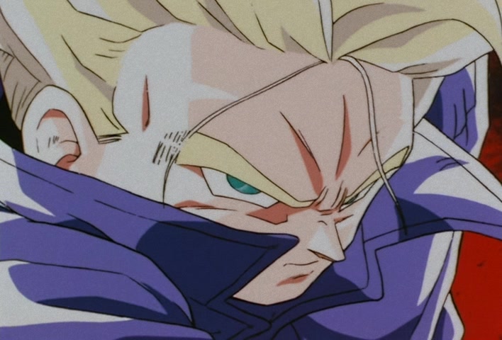Dragon Ball Z Ep 120: Freeza Halved By a Single Blow!! Another Super Saiyan @ 22:26