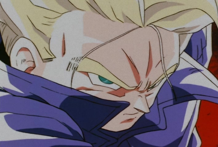 Dragon Ball Z Ep 120: Freeza Halved By a Single Blow!! Another Super Saiyan @ 22:32