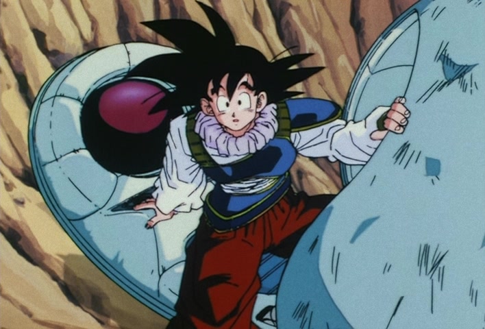 Dragon Ball Z Ep 122: My Dad is Vegeta… Confessions of the Mysterious Boy @ 02:48