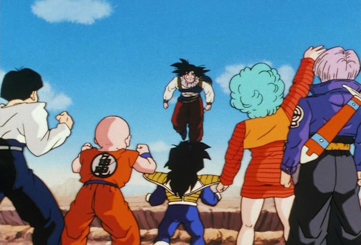 Dragon Ball Z Ep 122: My Dad is Vegeta… Confessions of the Mysterious Boy @ 03:06