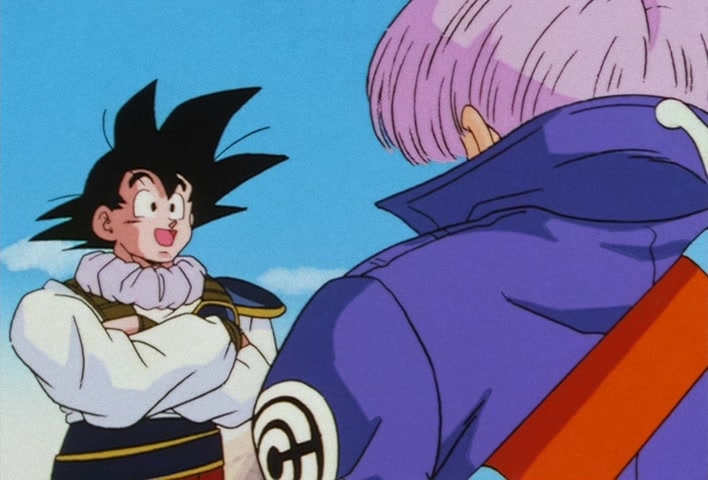 Dragon Ball Z Ep 122: My Dad is Vegeta… Confessions of the Mysterious Boy @ 04:21
