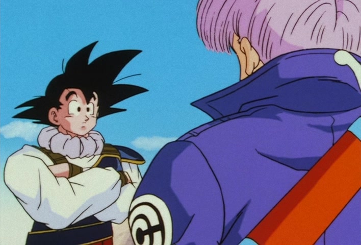 Dragon Ball Z Ep 122: My Dad is Vegeta… Confessions of the Mysterious Boy @ 04:33