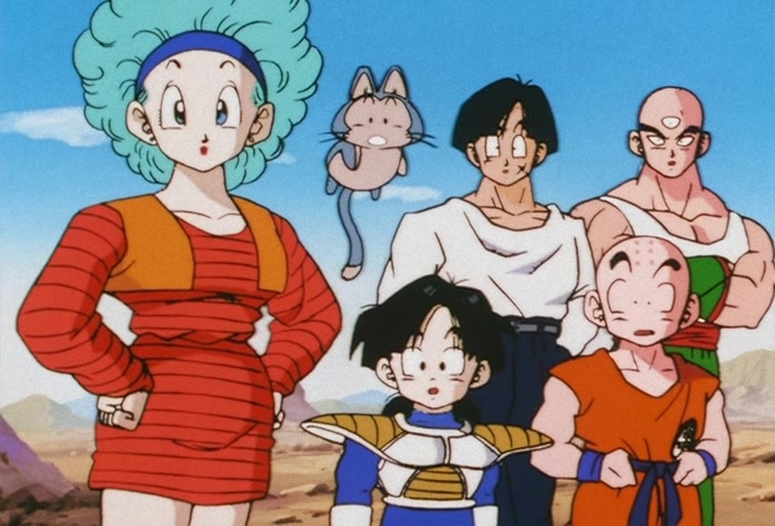 Dragon Ball Z Ep 122: My Dad is Vegeta… Confessions of the Mysterious Boy @ 04:39