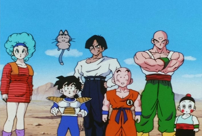 Dragon Ball Z Ep 122: My Dad is Vegeta… Confessions of the Mysterious Boy @ 04:51