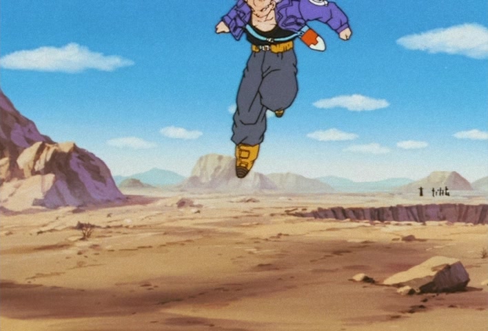 Dragon Ball Z Ep 122: My Dad is Vegeta… Confessions of the Mysterious Boy @ 04:56