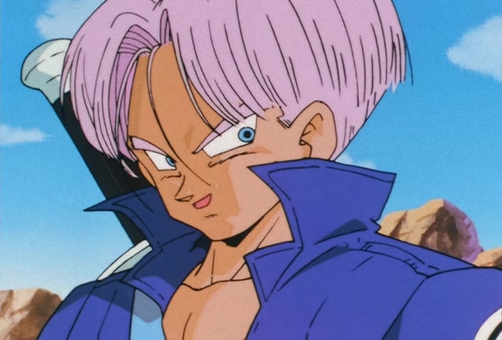 Dragon Ball Z Ep 122: My Dad is Vegeta… Confessions of the Mysterious Boy @ 05:14