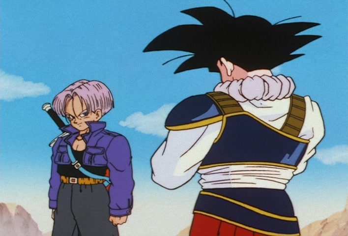 Dragon Ball Z Ep 122: My Dad is Vegeta… Confessions of the Mysterious Boy @ 05:31