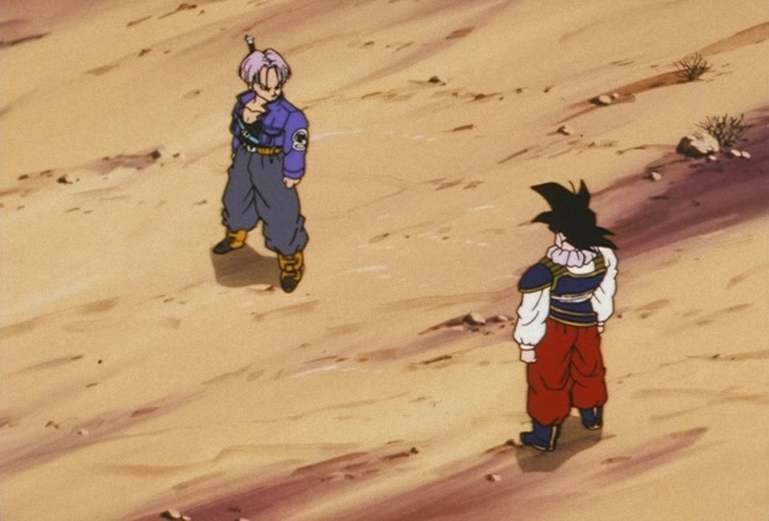 Dragon Ball Z Ep 122: My Dad is Vegeta… Confessions of the Mysterious Boy @ 06:24