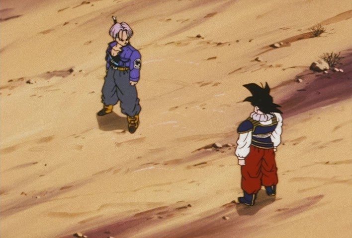 Dragon Ball Z Ep 122: My Dad is Vegeta… Confessions of the Mysterious Boy @ 06:30