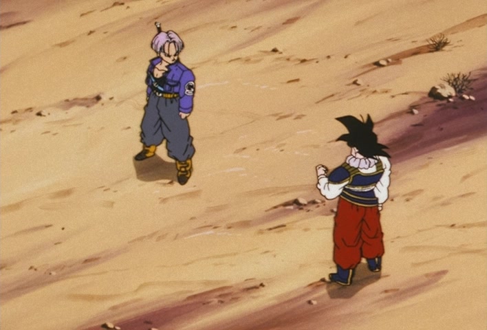 Dragon Ball Z Ep 122: My Dad is Vegeta… Confessions of the Mysterious Boy @ 06:35