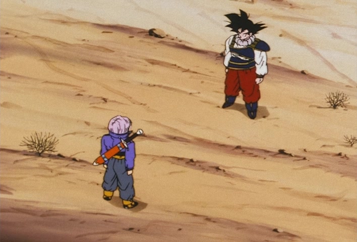 Dragon Ball Z Ep 122: My Dad is Vegeta… Confessions of the Mysterious Boy @ 06:53