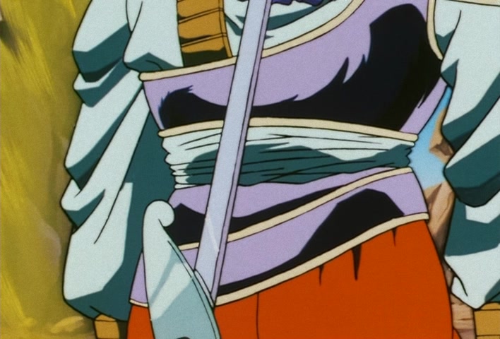 Dragon Ball Z Ep 122: My Dad is Vegeta… Confessions of the Mysterious Boy @ 08:32